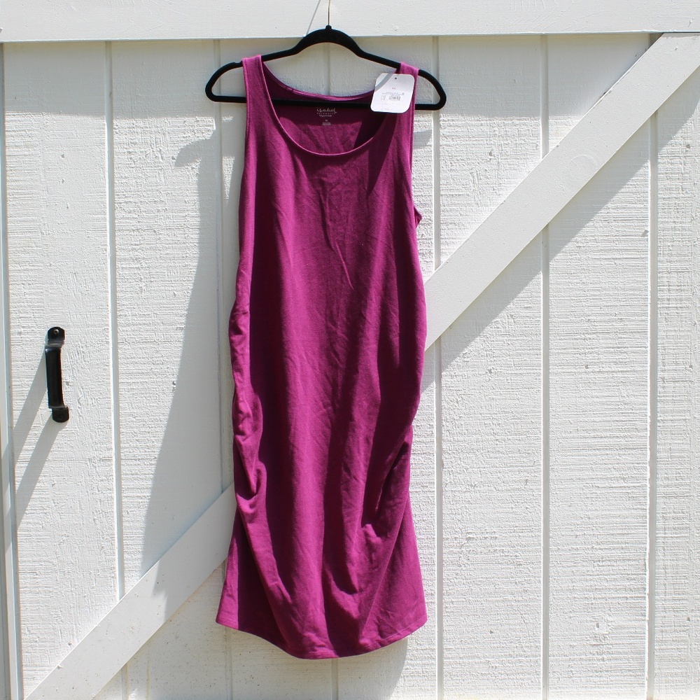 5/$25 🛍 Isabel Maternity Strapless Long Dress